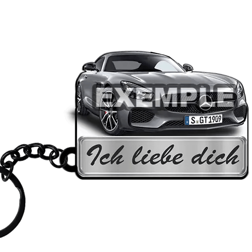 Car Keychain Text