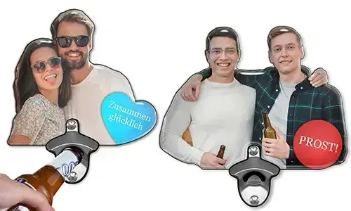 Flaskeåpner med foto