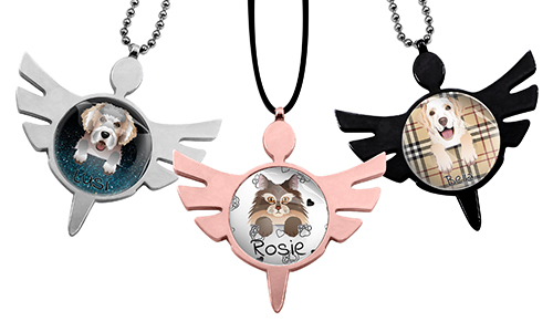 Schutzengel Anhänger für den Rückspiegel – Pet Basic Design