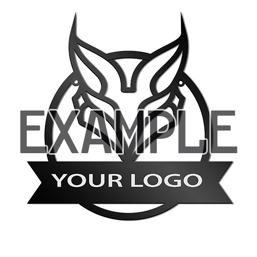 Metal Sign with Logo