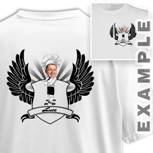 Personalized T-shirt Shield Design Comic Hobby Profession