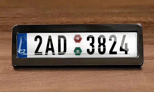 Magnet License Plate