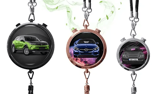 Aromatizante para coche con la imagen de tu coche