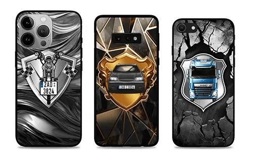 Auto-telefon-pouzdro-štít-design