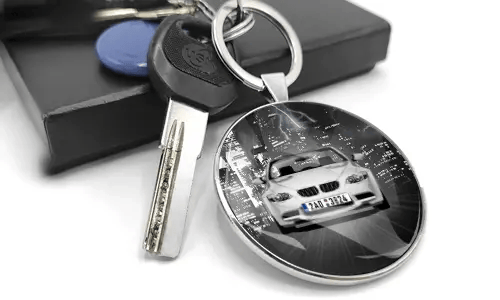 PORTE-CLÉS ROND - PREMIUM XL