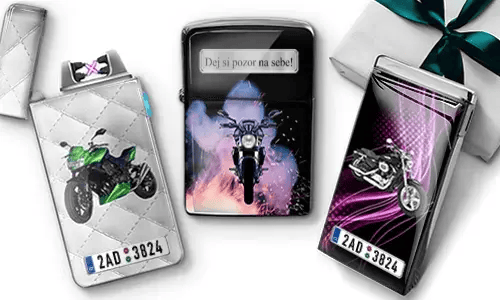 Personalizowany zapalniczka dla miłośników motocykli