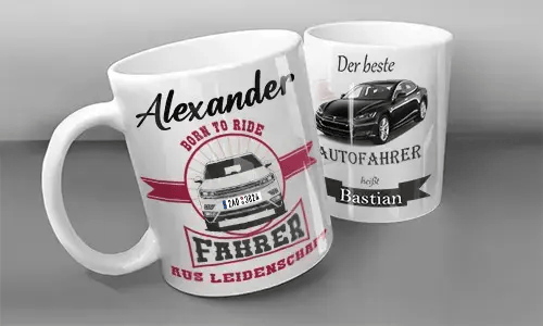 Tasse mit Name