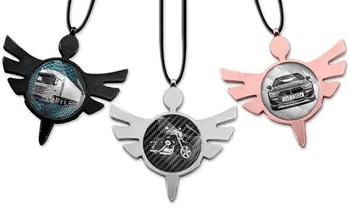 Spiegelanhänger-Metal-Engel