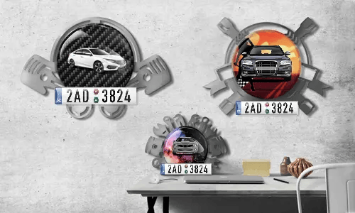 Nástěnné dekorace-dílna