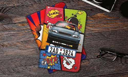 auto hülle Comic 3 in einer Tasche auto schutzhülle innen