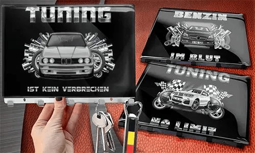 schlüsselbrett design Chrom Lackiert in der Hand designer schlüsselbrett