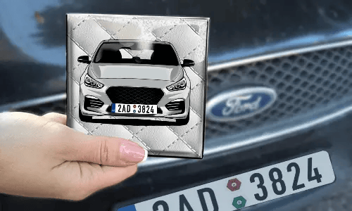 foto magnet mit dem Wagen auf dem Hintergrund bilder magnete