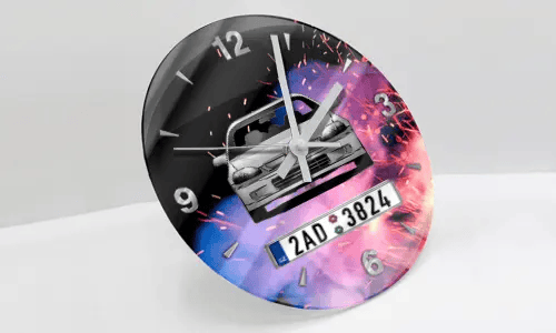 wanduhr mit foto auf mit dem Audifoto wanduhr foto