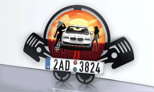 Autoschlüsselanhänger auf dem Tisch individueller schlüsselanhänger