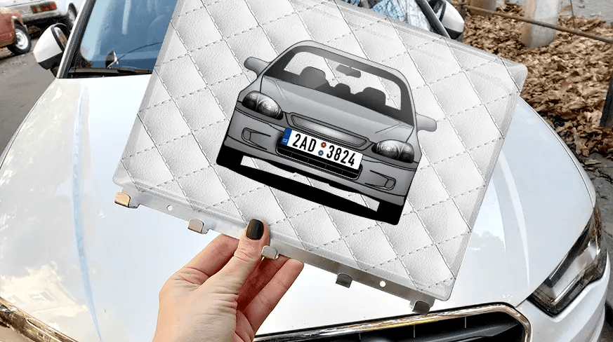 Keyholder-wall Quadrangular Epoxy